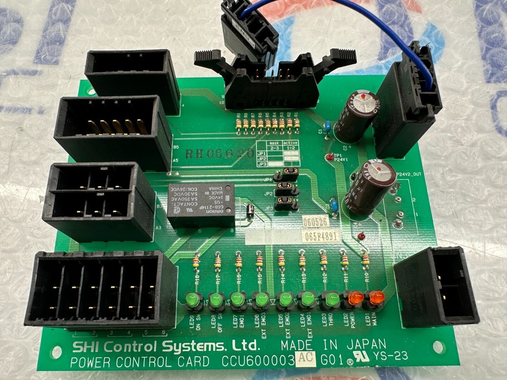 SHI Control Systems CCU600003AC Power Control Card