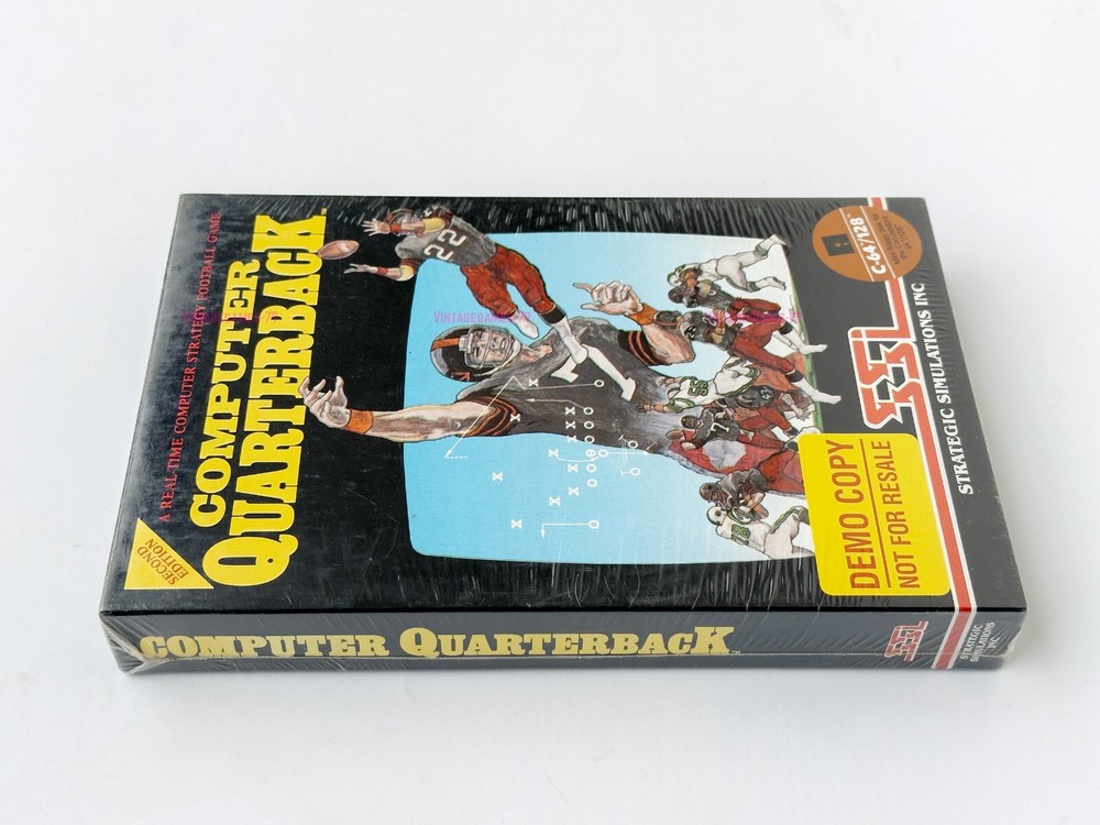 Computer Quarterback - SSI - 1984 / Commodore 64/128 - Sealed