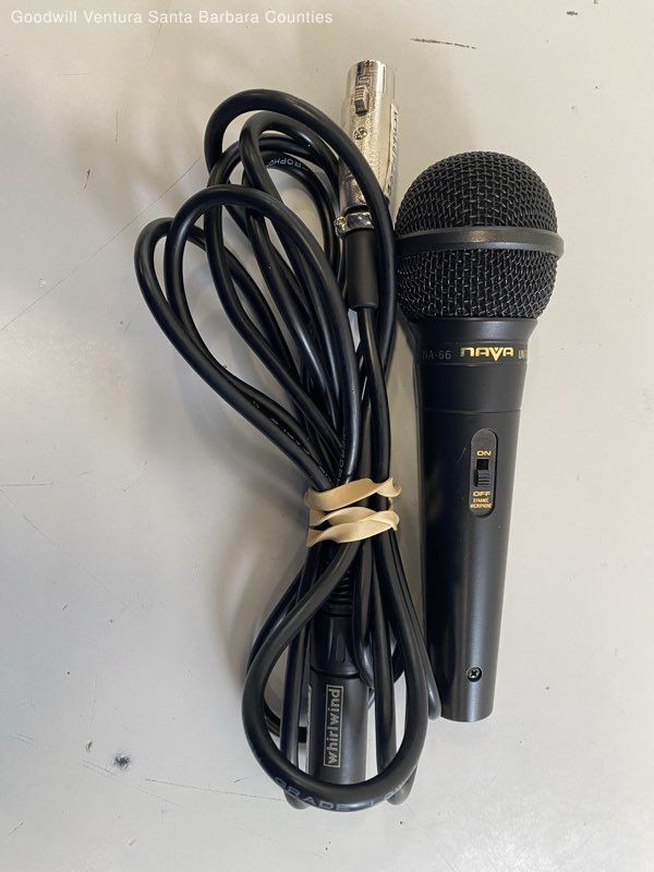 Nava Uni-Directional Dynamic Microphone NA-66 - Tested