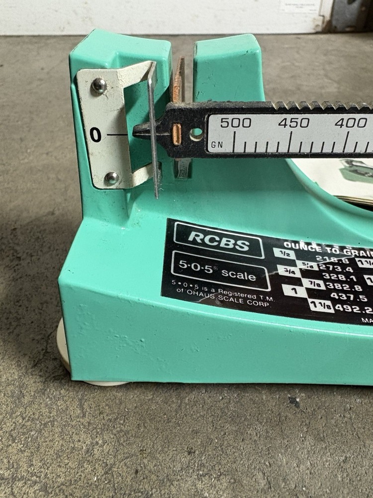 RCBS 5-0-5 Scale Reloading Powder Model 505