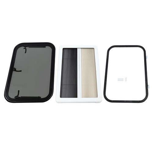 RV Push Out Window Exit Window Rectangular Trailers Vans Trucks Venting Window