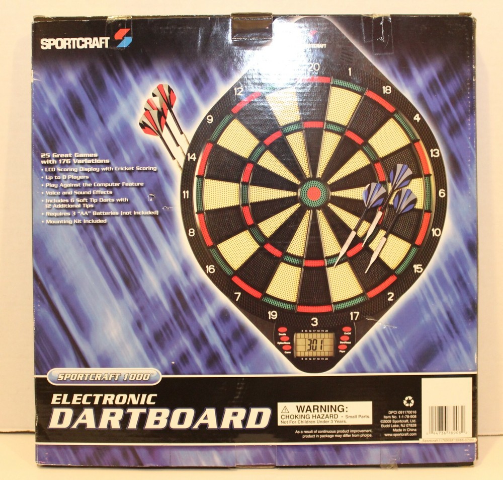 SPORTCRAFT 1000 Electronic Dart Board