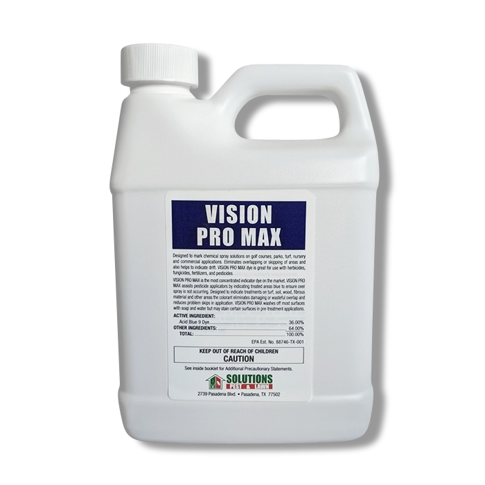 Vision Pro Max Blue Dye 64oz- Spray Indicator Dye Acid Blue 9