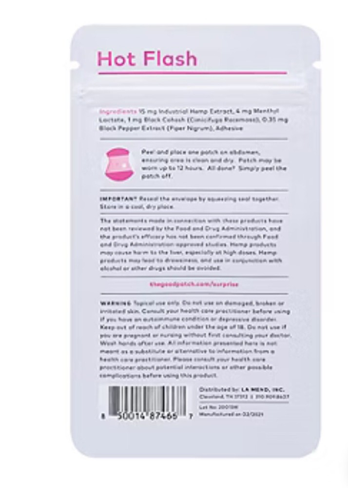 The Good Patch Hot Flash