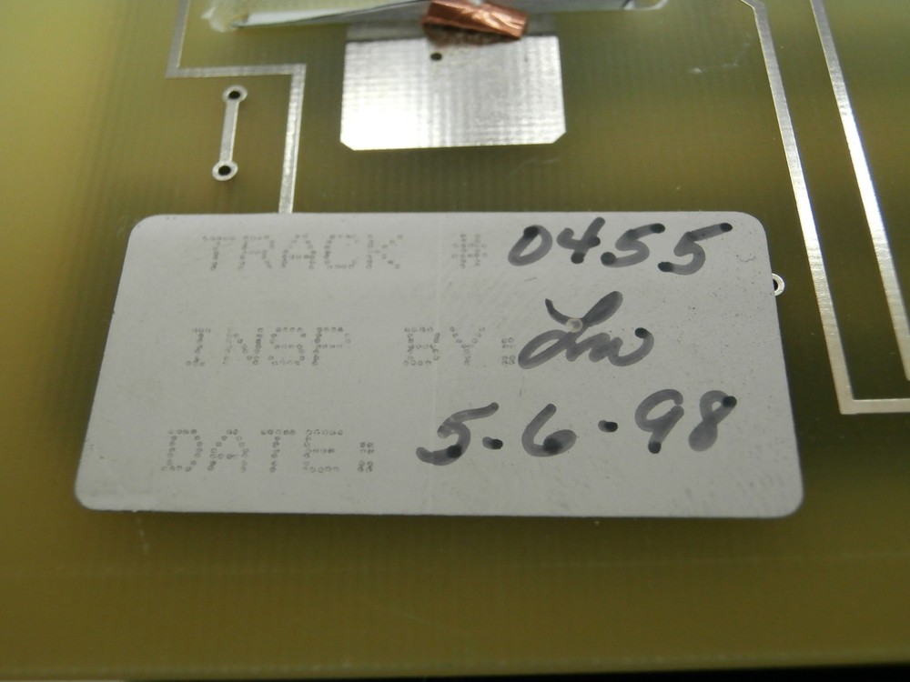 FSI International 404126-001 Chemfill Operator Interface Panel Used Working