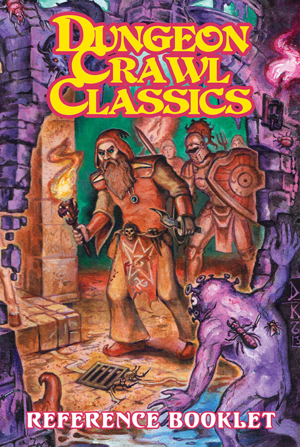 Dungeon Crawl Classics: Role Playing Games Reference Booklet