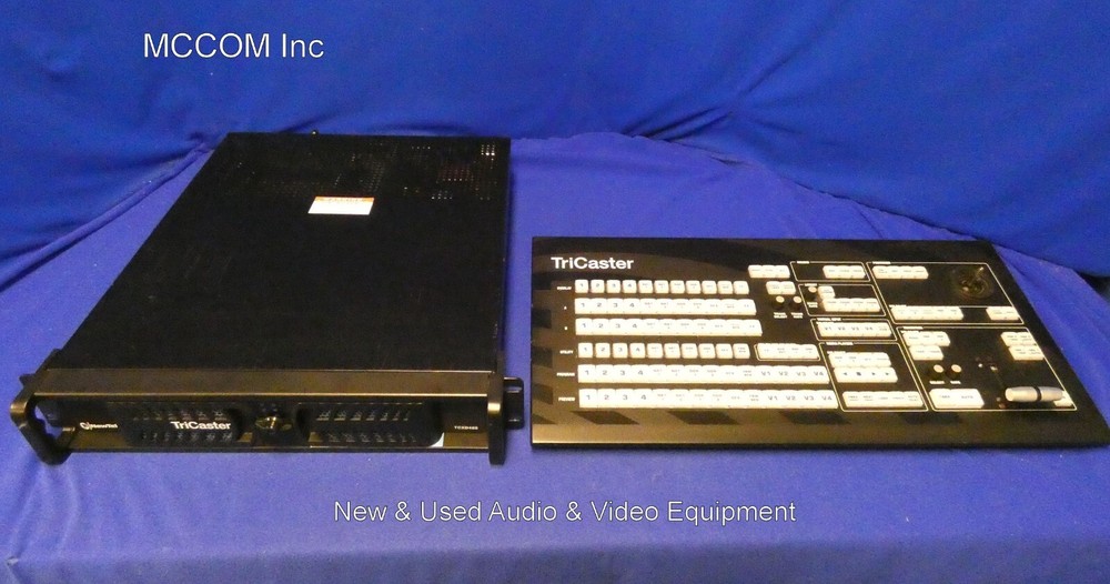 Newtek TriCaster TC460 Production System w/ TCXD455 Control Surface