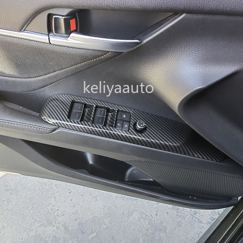 For Toyota Camry Accessories 2018-2025 Window Switch Control Button Panel Cover