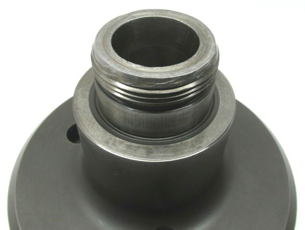 5C COLLET CHUCK CNC LATHE PULLBACK THREADED NOSEPIECE w/ 150mm MOUNT