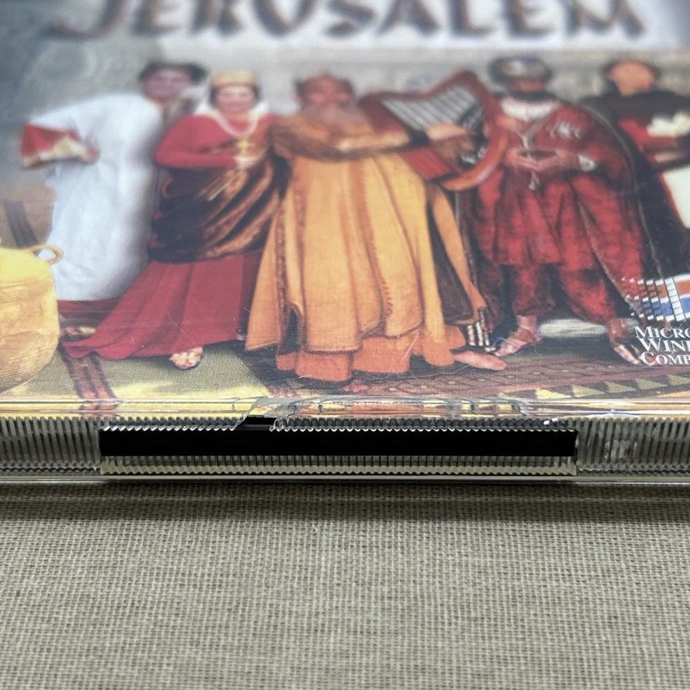 Pathways Through Jerusalem (PC 1995 CD-ROM 2-Disc) Softkey Win 95 Computer Game