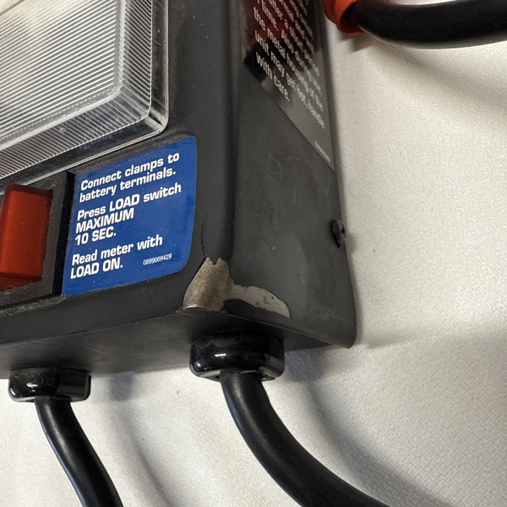 Duralast Battery Load Tester 100 Amp Load Type 6V & 12V Model DL-100D