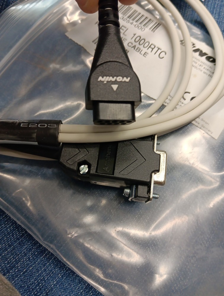 Nonin Cable Serial Interface Model 1000rtc 1000pfc 1000mc