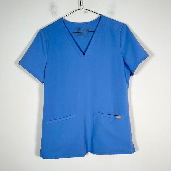 Figs Technical Collection Women’s Size Small Casma Three Pocket Scrub Top