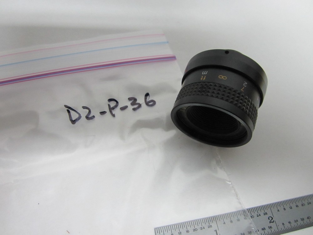 MICROSCOPE PART TV LENS FOR VIDEO CAMERA OPTICS BIN#D2-P-36