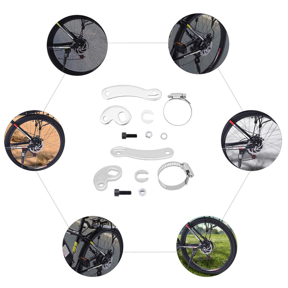 Universal Torque Arm Conversion Kit Fit For Electric Bicycle Front Or Rear 2 Set