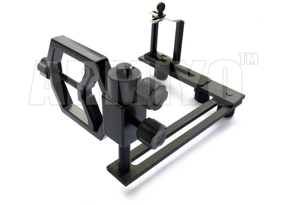 Universal Adapter Cell Phone Mount Telescope Spotting Scope Monocular Binocular