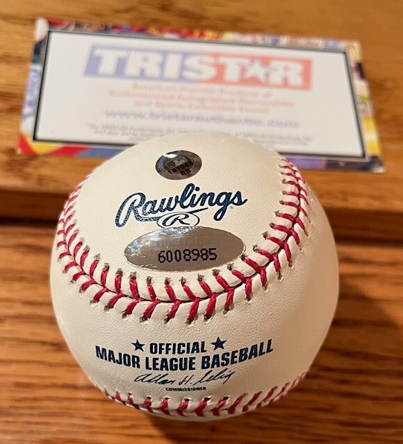 SEAN MARSHALL Autographed Signed Rawlings OML Baseball TRI STAR MLB Authentic