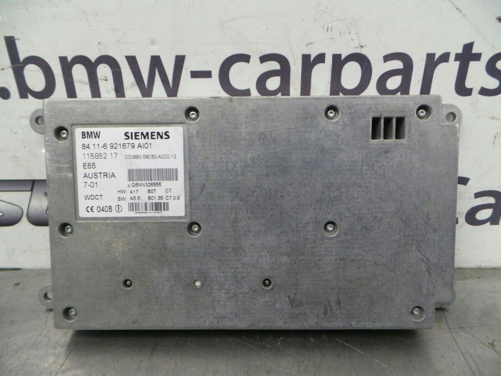 BMW E65 7 SERIES Transmitter Receiver 84116921679