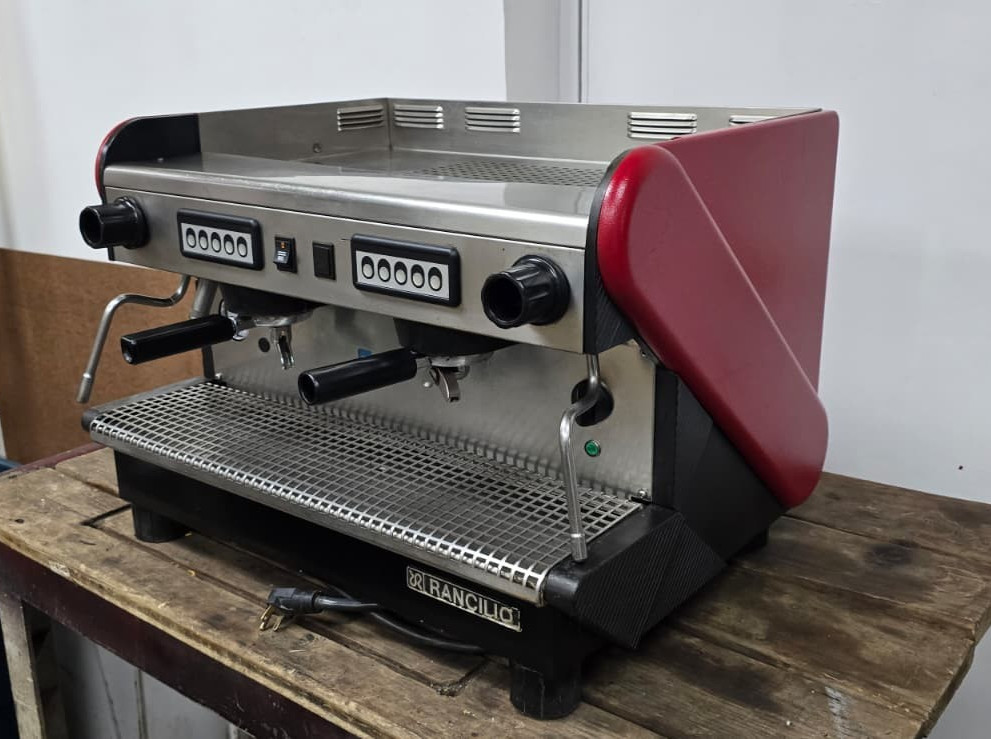Rancilio 2 Group Espresso Coffee Machine Automatic Control Volumetric