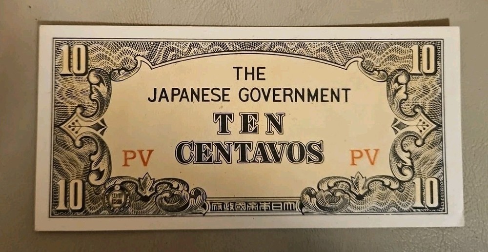 1942 Philippines 10 Centavos Note P#104a