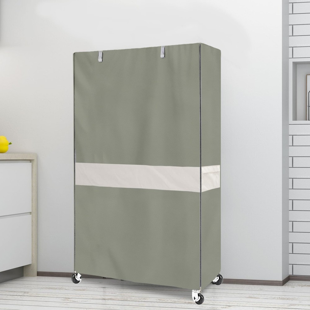 Heavy-Duty Waterproof Wire Shelf Cover, Garage Storage Shelving Protector, Un...