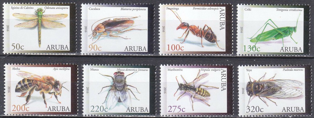 Aruba Issue 2016 (898-905) Insects
