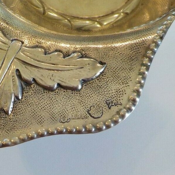 19th Century Continental Silver Hand Crafted Cup / Dish