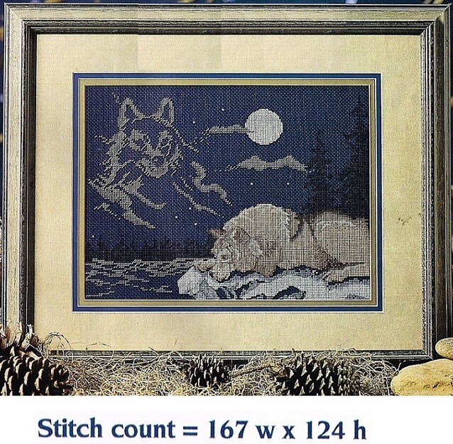 NIGHT WATCH   CROSS STITCH PATTERN ONLY    PY - VUV