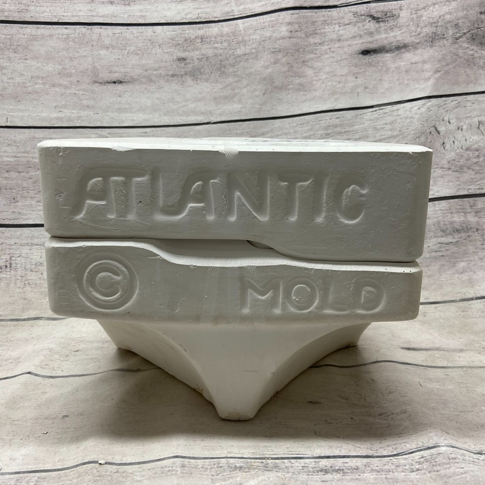Vintage Atlantic Ceramic Casting Mold Lg Praying Hand #A367