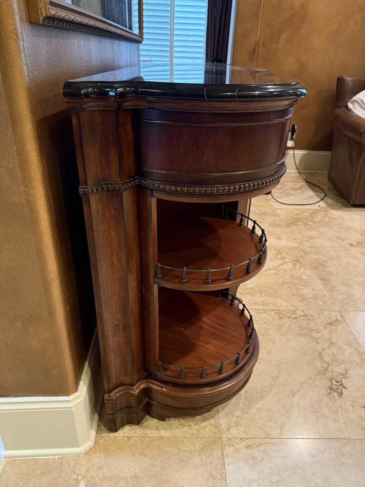 Marble Top Buffet/china Table