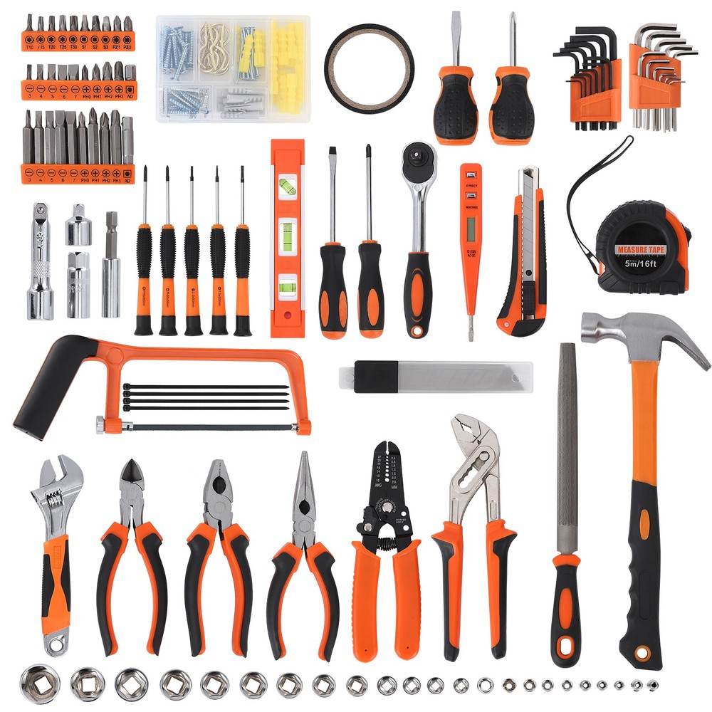 236 Piece Auto Repair Tool Combination Package, Socket Wrench Mixed Tool Set