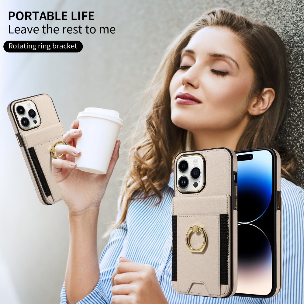 iPhone 16- Flexible Ring Camera Phone Case