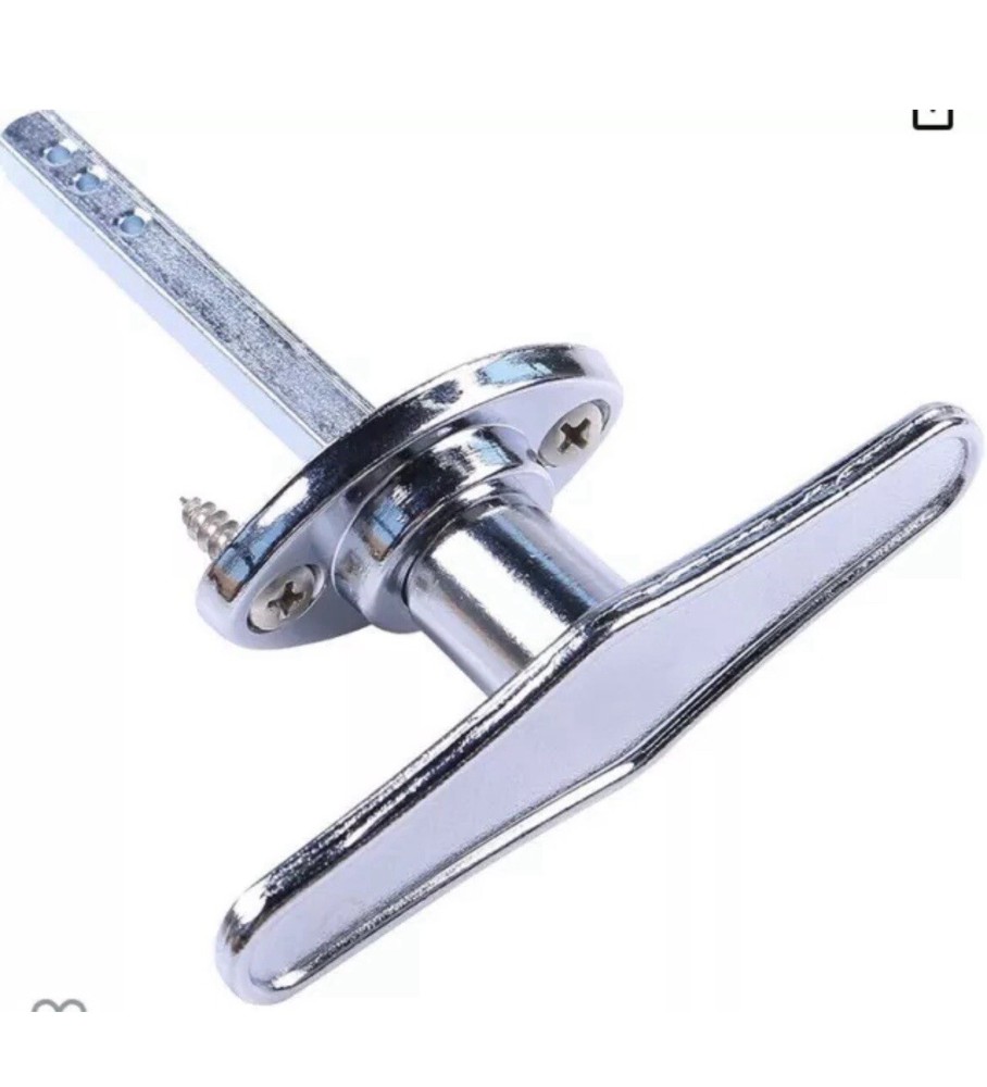 Garage Door Lock Dummy T Handle Set.