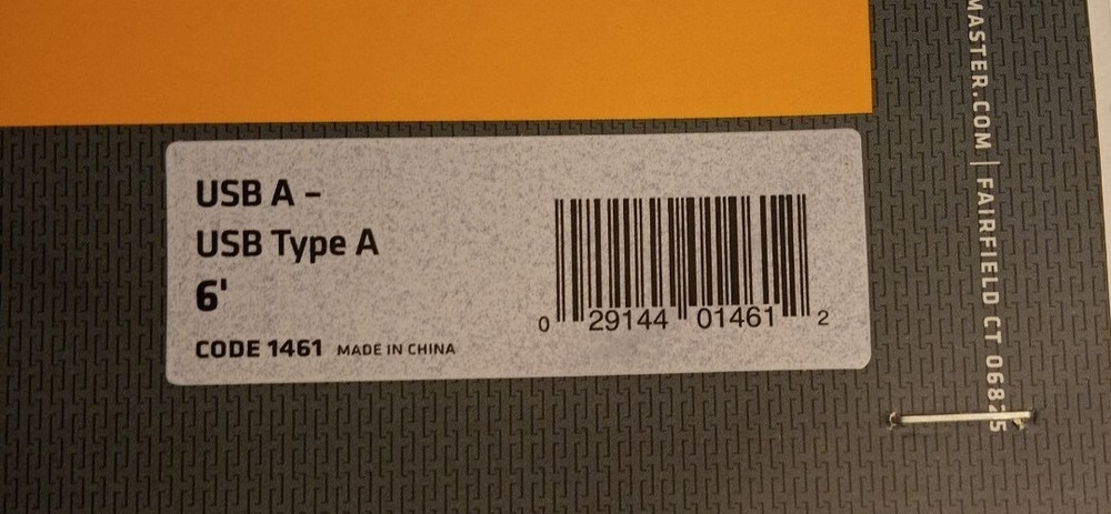 📫Pro master Data Cable USB A-USB Type A. Lot#101