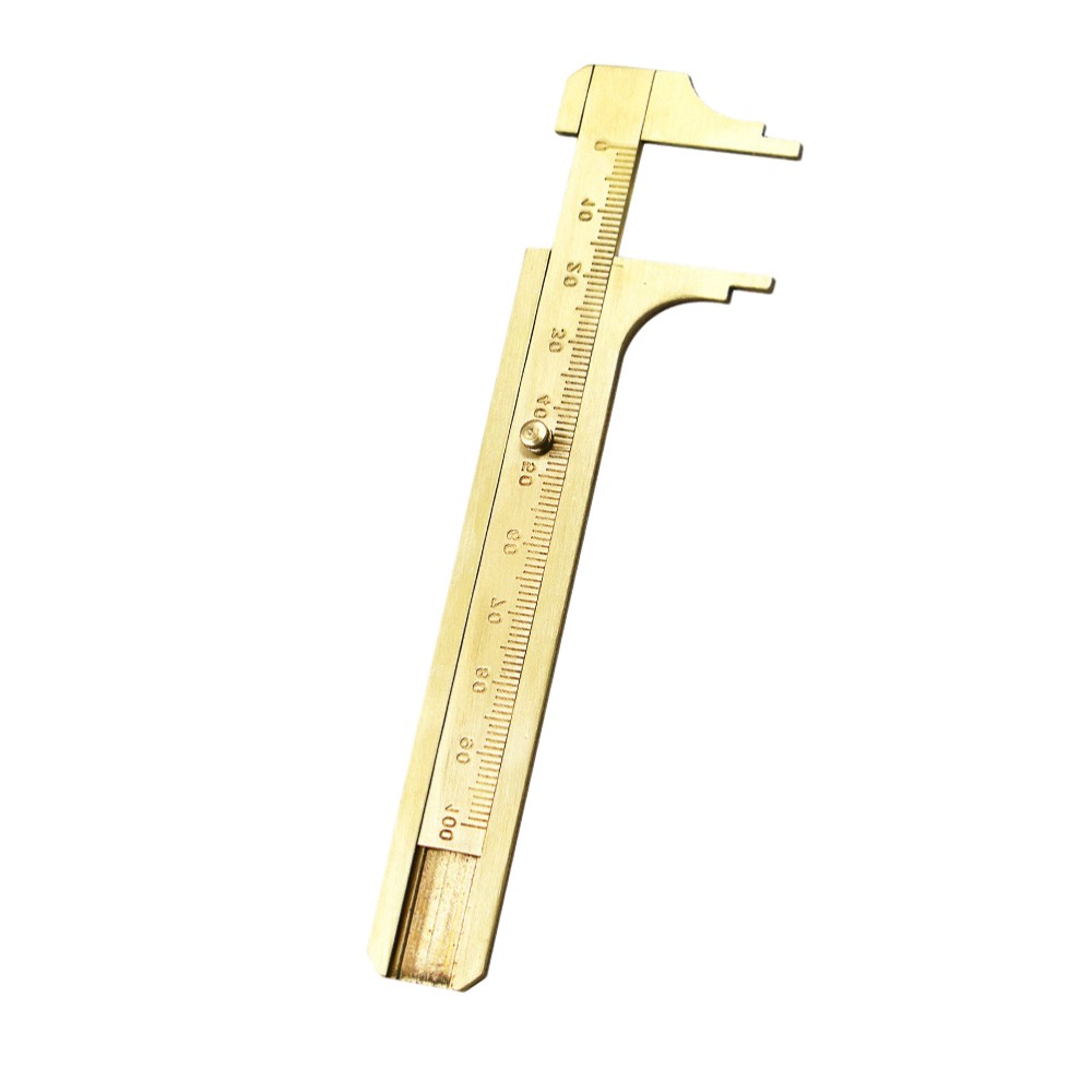 100M Mini Brass Caliper Gauge Measuring Tool for