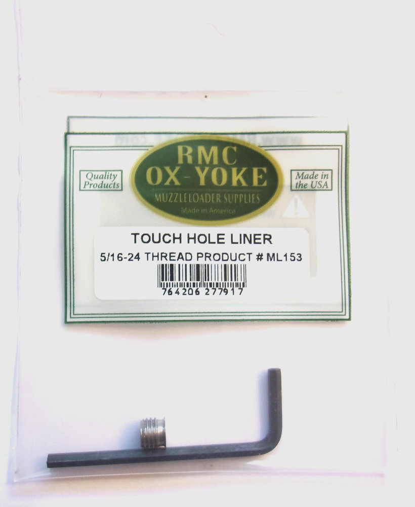 Touch Hole Liner - 5/16 x 24 -  Flintlock Rifle -  Muzzleloader