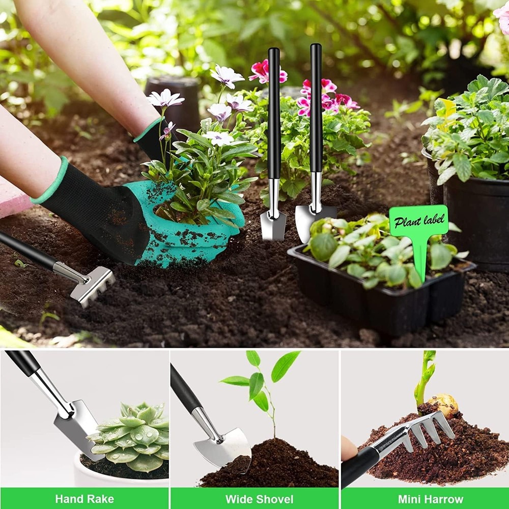 24 PCS Bonsai Tree Kit Tools for Beginners, Bonsai Tool Set Bonsai Starter