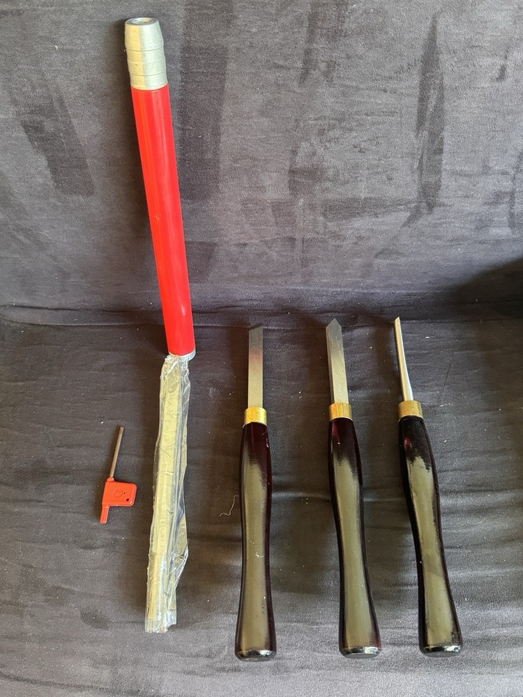 5 Piece Wood Chisel Lathe Turning Tool Set