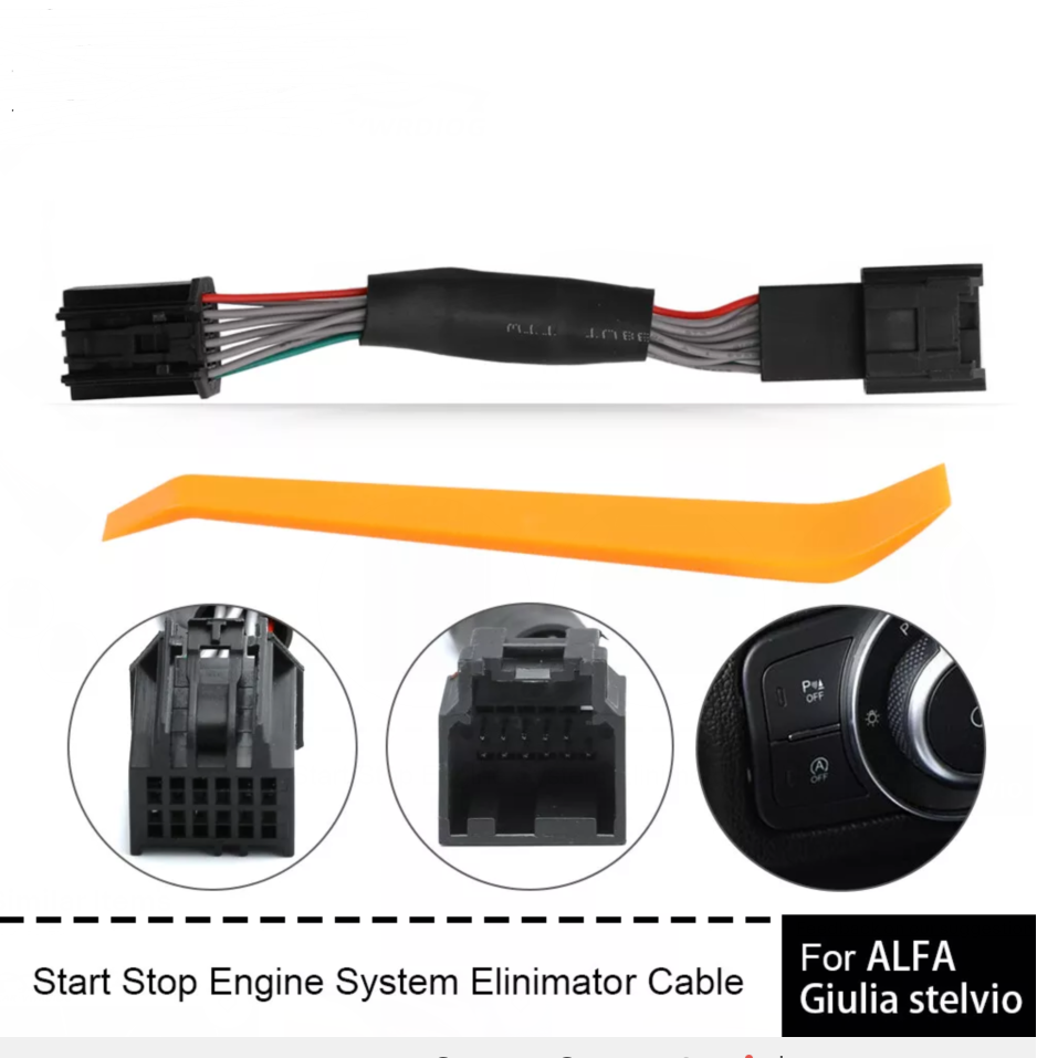 Eliminator Disable Automatic Start Stop For Alfa Romeo Stelvio Giulia 2017-2023