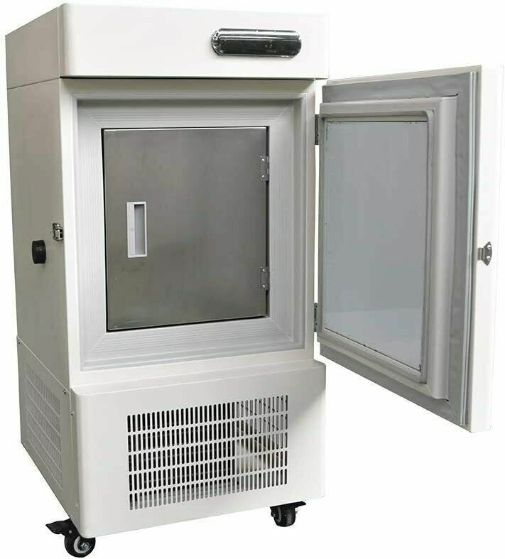 -86°C 2.05Cu Ft Vertical Ultra Low Temperature -112 ℉ 58L Samples Flash Freezer