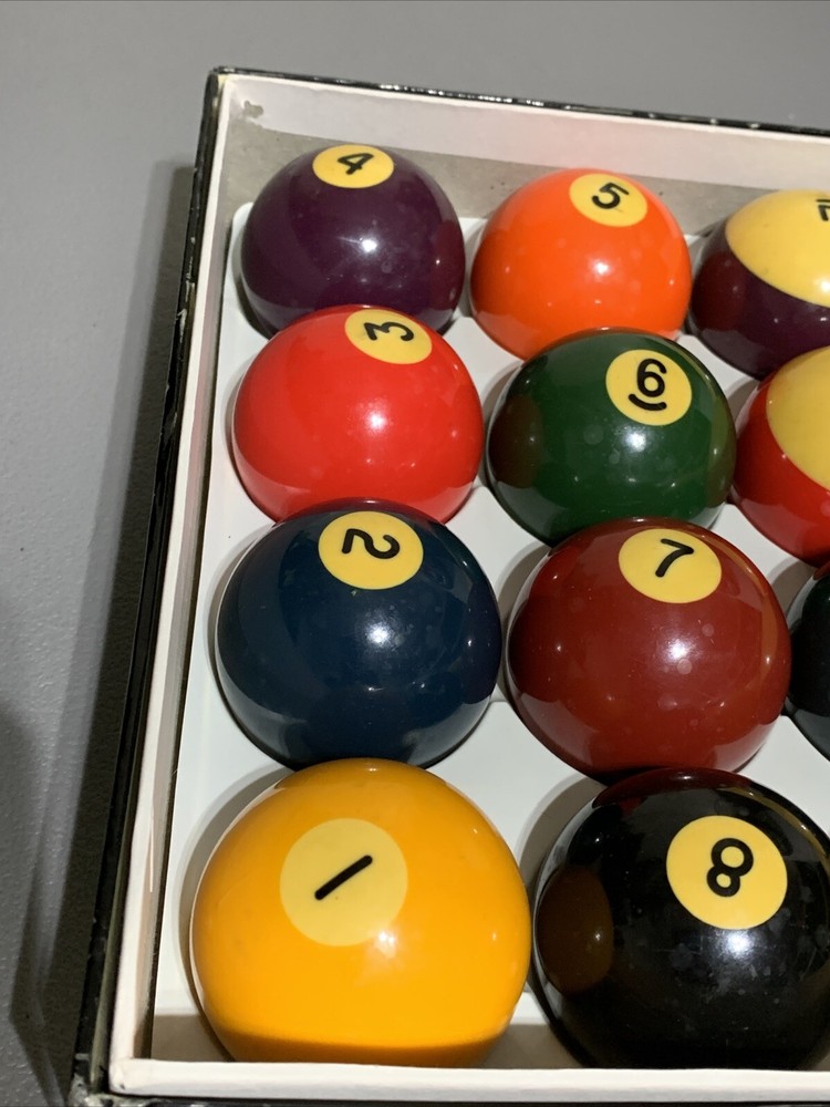 Vintage Billiard Pool Balls 2 1/4"