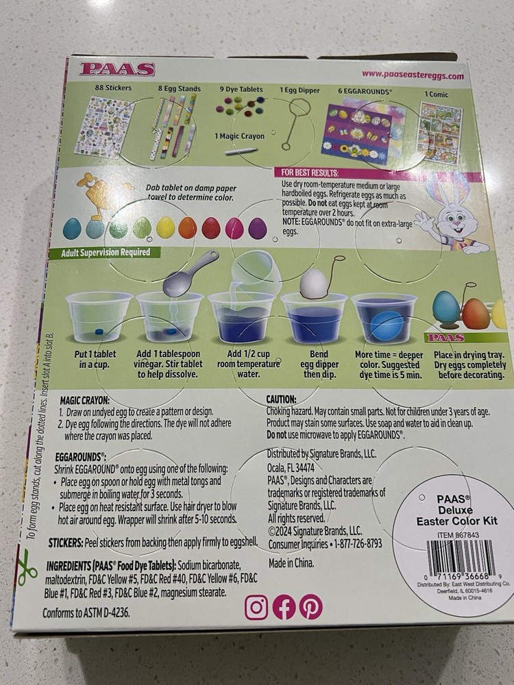 Paas Deluxe Easter Egg Decorating Kit Pack Of 2