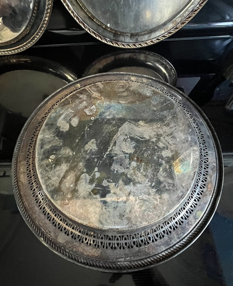 William Roger’s, Oneida & 2 Others Silverplate Trays