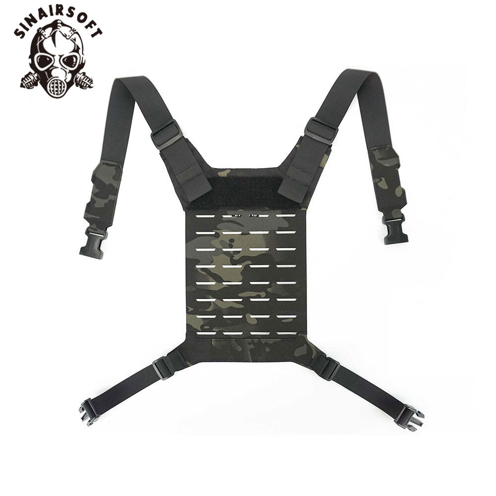 Tactical D3 SS MK Chest Rig MOLLE Universal Vest Back Panel Strap Mount Platform