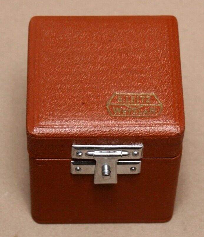 E. LEITZ WETZLAR RIGHT ANGLE MICROSCOPE VIEWER