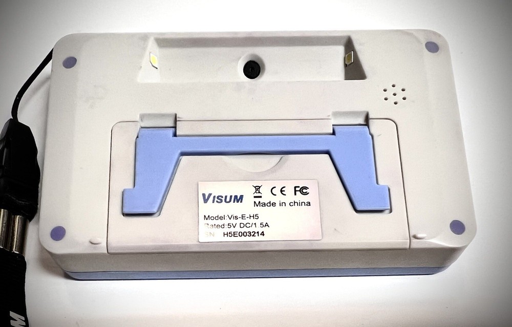 Visum Reader, Electronic Magnifier With Charging Cable