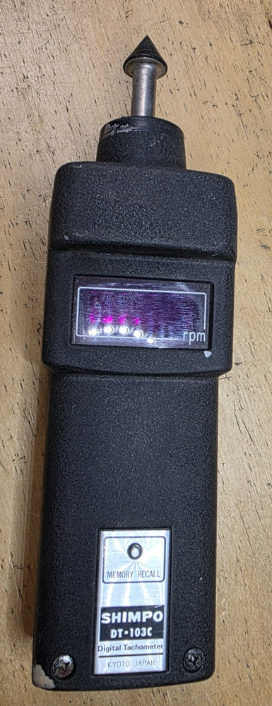 Shimpo Digital Tachometer