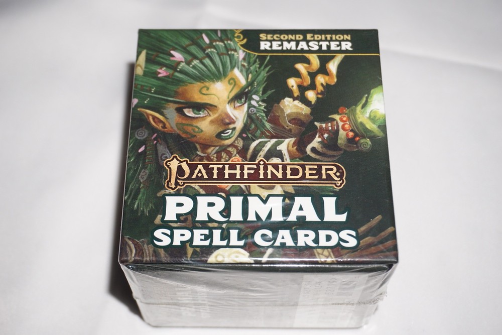 Pathfinder Primal Spell Cards Second Edition Remaster NEW