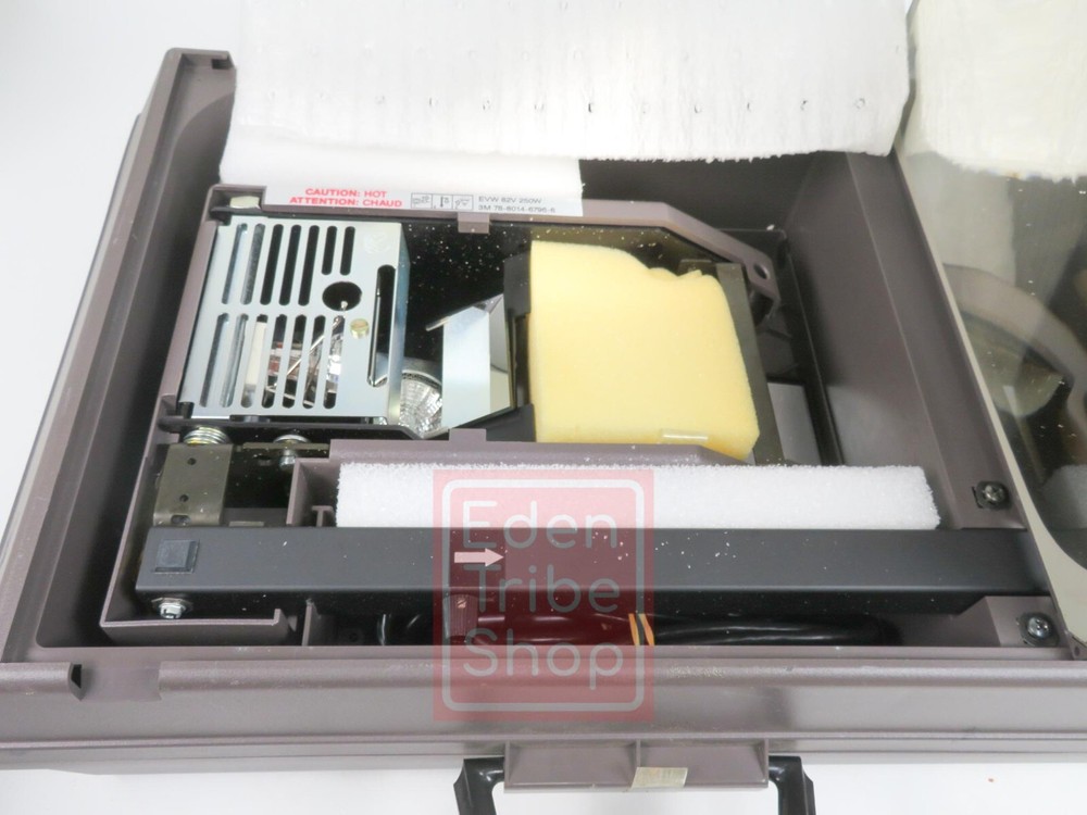 3M 2000 AG Compact Portable Overhead Projector Brown Needs Bulb