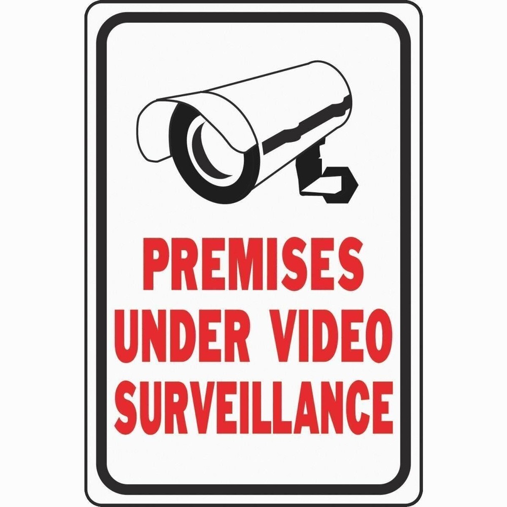 Hy-Ko Video Surveillance Sign